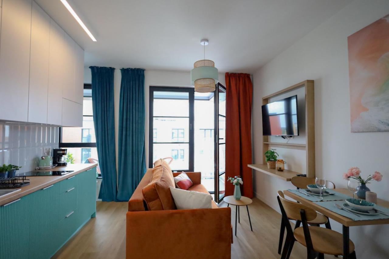 Glow Apartments, Apartamenty Stocznia Cesarska & Montownia Гданьск Экстерьер фото